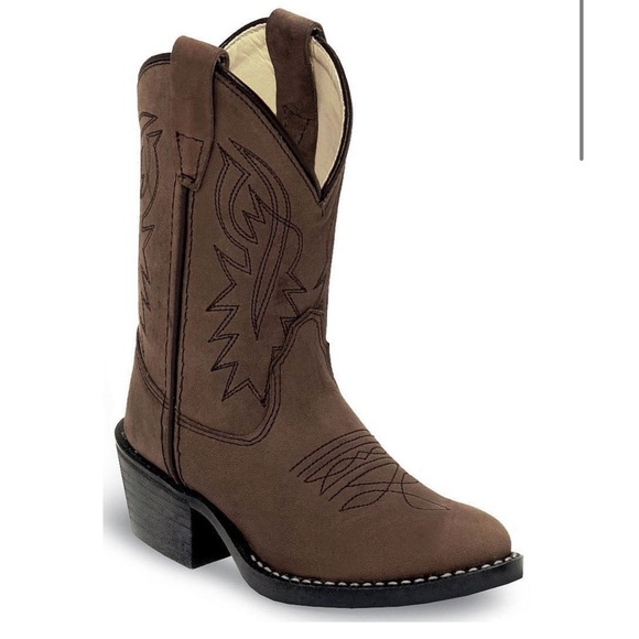 Cody James Other - Cody James Boys’ Full Grain Leather Western Boots